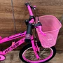 Bicicleta Wendy Aro 20 Feminina Com Cesta Rosa Chiclete com Rosa