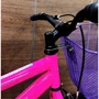 Bicicleta Wendy Aro 20 Feminina Com Cesta Rosa Chiclete com Violeta