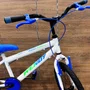 Bicicleta Wendy Aro 20 Masculino Branco com Azul
