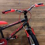 Bicicleta Wendy Aro 20 Masculino Grafite com Vermelho