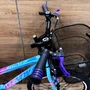 Bicicleta Wendy Aro 24 18M Feminina Com Cesta Azul Bebe com Violeta