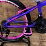 Bicicleta Wendy Aro 24 18M Feminina Com Cesta Lilás com Rosa
