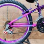 Bicicleta Wendy Aro 24 18M Feminina Com Cesta Violeta
