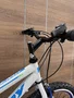 Bicicleta Wendy Aro 24 18M Rebaixado Branco com Azul