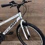 Bicicleta Wendy Aro 24 18M Rebaixado Branco com Preto