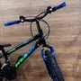 Bicicleta Wendy Aro 24 18M Rebaixado Preto com Azul