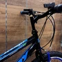 Bicicleta Wendy Aro 24 18M Rebaixado Preto com Azul