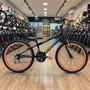 Bicicleta Wendy Aro 24 18M Rebaixado Preto com Laranja