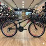 Bicicleta Wendy Aro 24 18M Rebaixado Preto com Vermelho