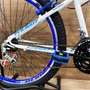 Bicicleta Wendy Aro 26 18 Marchas Rebaixado Branco com Azul