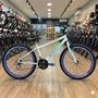 Bicicleta Wendy Aro 26 18 Marchas Rebaixado Branco com Azul