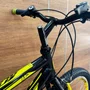 Bicicleta Wendy Aro 26 18 Marchas Rebaixado Preto com Amarelo
