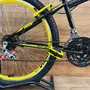Bicicleta Wendy Aro 26 18 Marchas Rebaixado Preto com Amarelo