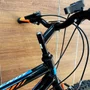 Bicicleta Wendy Aro 26 18 Marchas Rebaixado Preto com Laranja