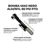 Bomba Mini Absolute Nero Alum/nylon Preto 80psi