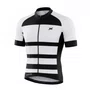 Camisa Ciclismo Mattos Racing Summit Branco com Preto Tam G