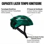 Capacete Mtb Lazer Tempo Kineticore Verde 54/61