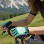 Luva Ciclista Absolute Outfit Gel Mia Verde Tam P