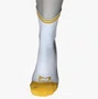 Meia Ciclismo Fabrica De Meias Bk Branco Com Ouro Tam 34/39