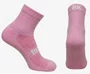 Meia Ciclismo Fabrica De Meias Bk Rosa Bebe Tam 34/39