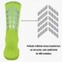 Meia Ciclismo Fabrica De Meias FMCL041 Refletiva Amarelo Neon Tam 34/39
