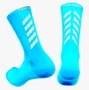 Meia Ciclismo Fabrica De Meias FMCL055 Refletiva Azul Bebe TAM 34/39