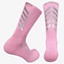 Meia Ciclismo Fabrica De Meias FMCL056 Refletiva Rosa Bebe Tam 34/39