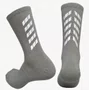 Meia Ciclismo Fabrica De Meias FMCL058 Refletiva Cinza Tam 34/39