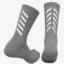 Meia Ciclismo Fabrica De Meias FMCL058 Refletiva Cinza Tam 34/39