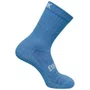 Meia Ciclismo Fabrica De Meias FMCL105 Bk Azul Claro Tam 34/39