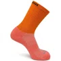 Meia Ciclismo Fabrica De Meias FMCL139 Bk Laranja Tam 34/39