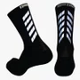 Meia Ciclismo Fábrica de Meias FMCL42 Refletiva Preto tam 34/39