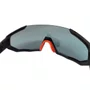 Oculos Ciclismo Elleven EL56 UV400 Preto com Vermelho e Lente Espelhada