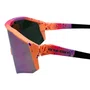 Oculos Ciclismo Rockbros SP297 Polarizada Rosa com Lente Roxo Espelhada