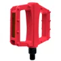 Pedal Nylon Free Sport Metalciclo Vermelho 1/2 Rosca Fina