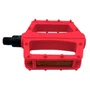 Pedal Nylon Free Sport Metalciclo Vermelho 9/16 Rosca Grossa