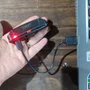Pisca Ligth JYX WS 261 100 Lúmens Recarregável USB